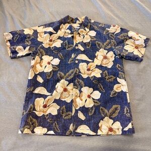 Reyn Spooner Aloha Shirt Kids 8/9
